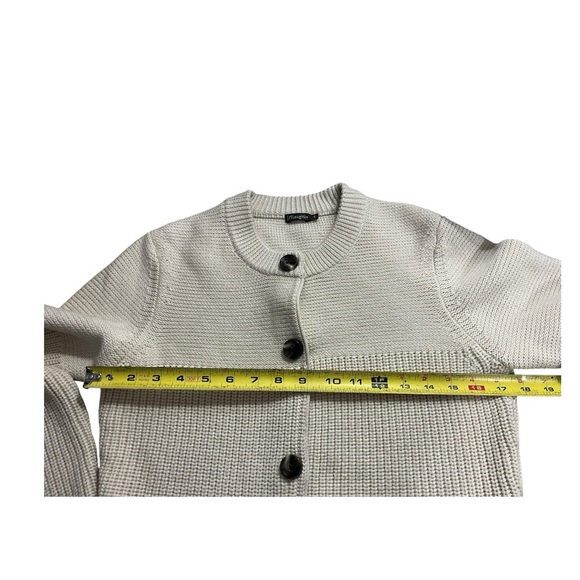 J. McLaughlin Merino Wool Ribbed Cardigan - Picture 8 of 8